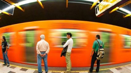 Tempo nos transportes públicos