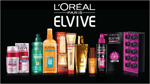 Toda a gama de Cuidados Específicos Elvive foi desenvolvida com a avançada tecnologia característica dos laboratórios L’Oréal.