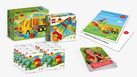 Pack de iniciação LEGO DUPLO.