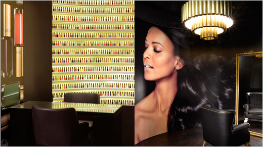 …e proporcionando uma experiência global de beleza através de serviços de cabeleireiro, nail bar e sessões de maquilhagem.