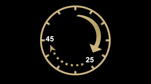 O produto deve atuar entre 25 e 45 minutos, dependendo se queremos que as pontas fiquem mais ou menos claras.