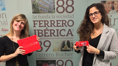 Inês e Mónica, marketing Mon Chéri