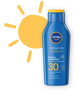 NIVEA SUN Loção Protect & Moisture FP30+