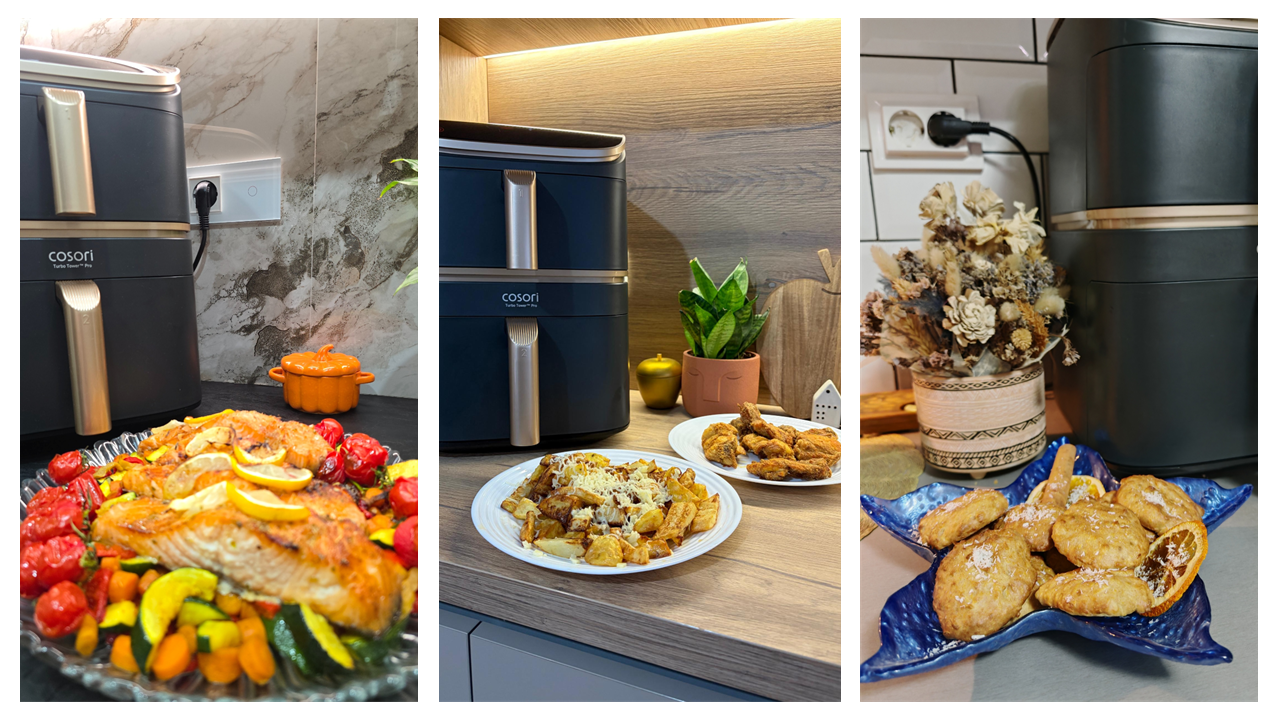 Cele mai frumoase momente ale proiectului Cosori Airfryer!