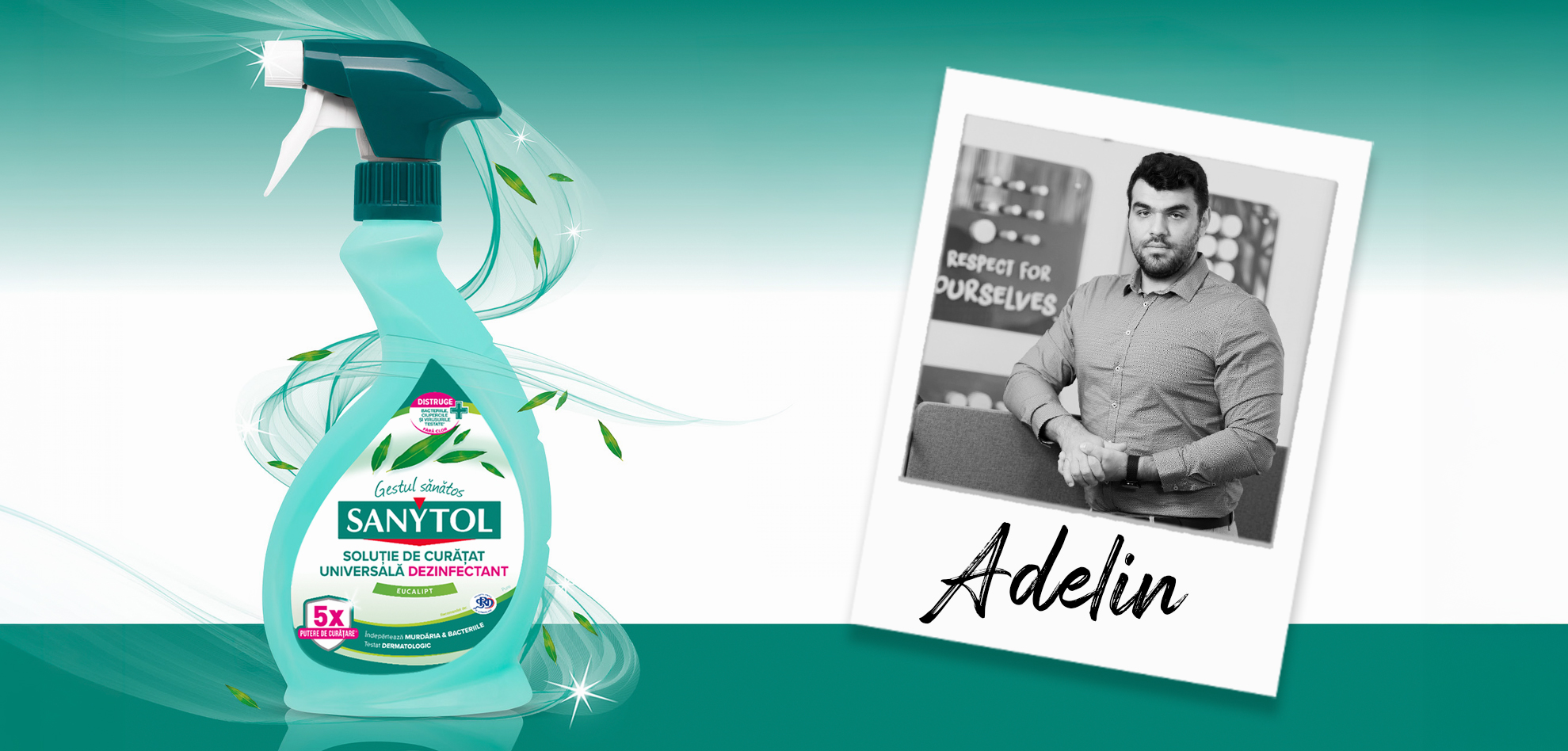 Persoana de contact Sanytol: Adelin