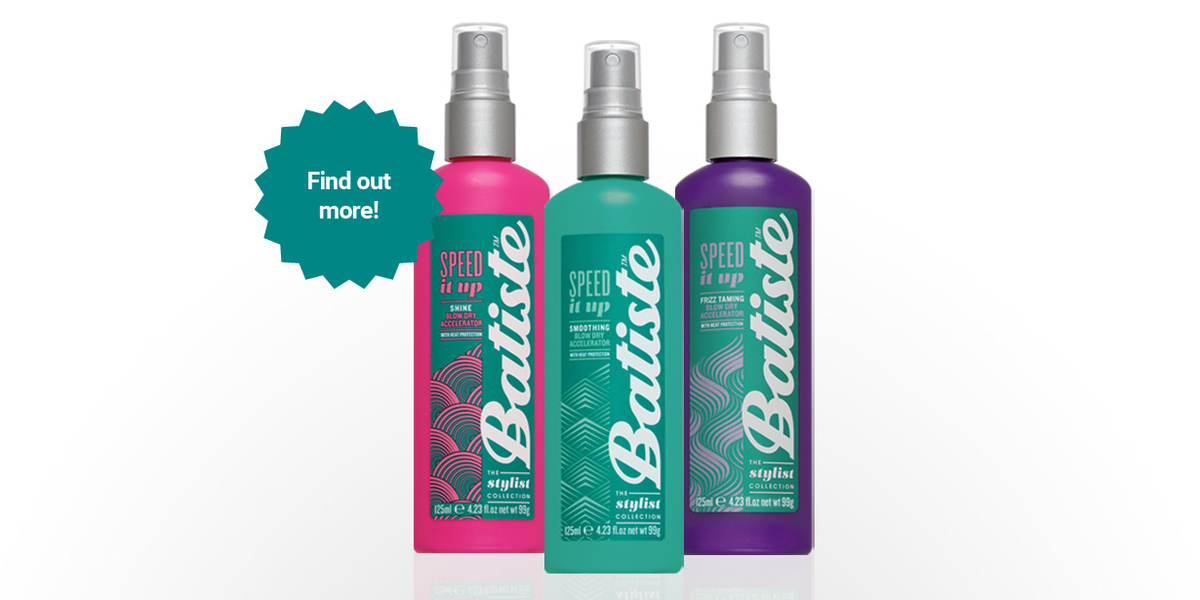 Our project with Batiste Smoothing Blow Dry Accelerator