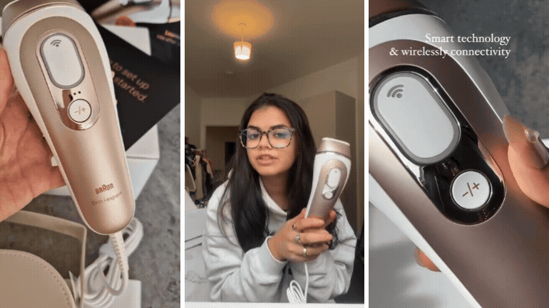 Collage of unboxing vids from trndsters