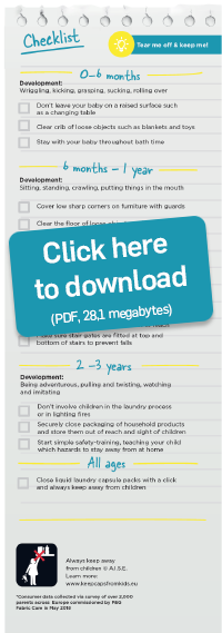 age-specific referral guide to keep your little one safe