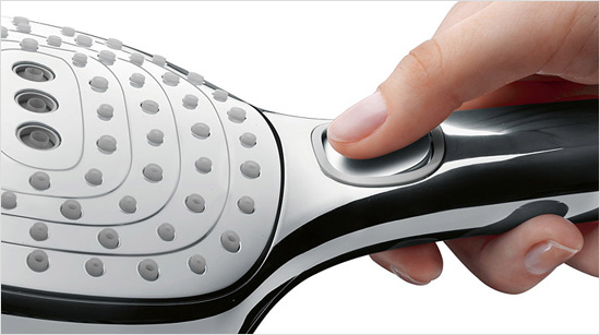 Customise your shower experience at the push of a button with the Hansgrohe Raindance Select E 120 in our trnd project!