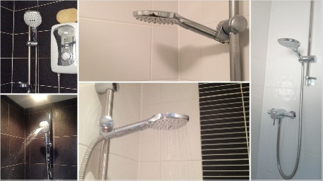 Our dream Raindance bathrooms