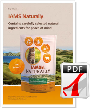 Read the Project Handbook about IAMS Naturally cat food