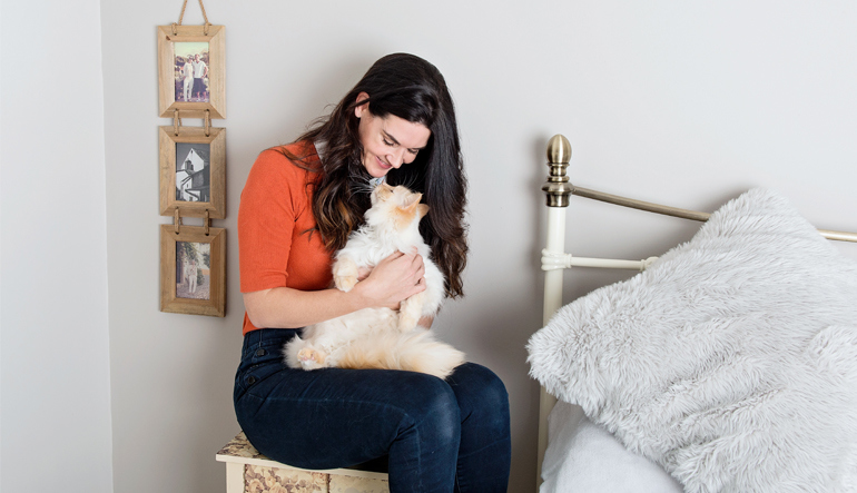 Say hi to Kellie and Sooty