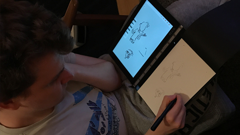 Thanks to daleanthony for sending in this great example of the Yoga Book in action!