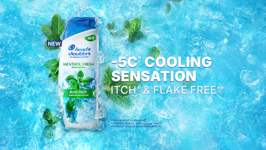 NEW Head & Shoulders Menthol Fresh