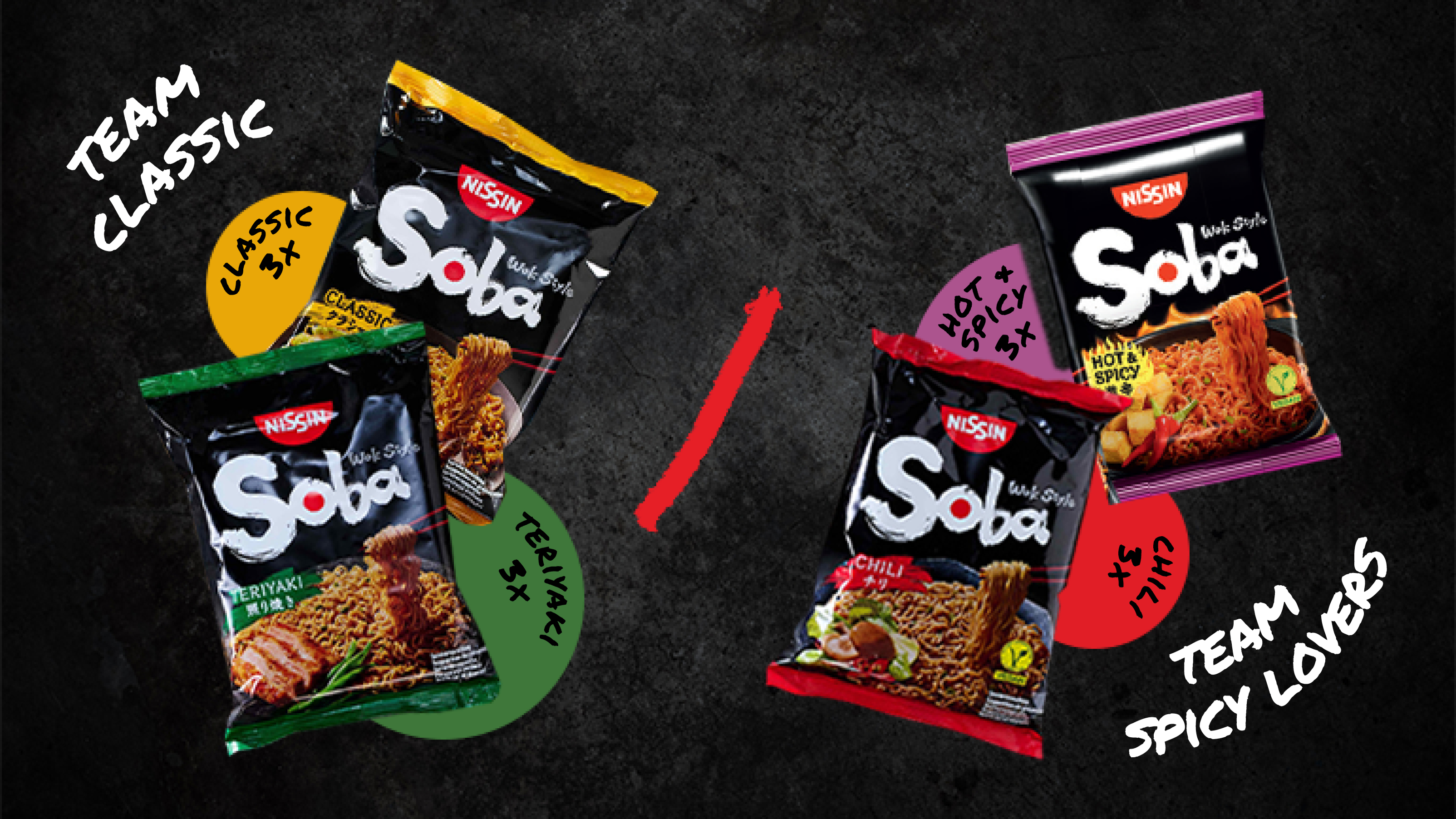 Nissin Soba Bags