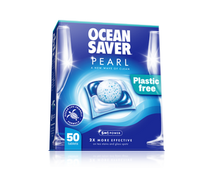 OceanSaver® PEARL 5-in-1 Plastic-Free Dishwasher Tablets