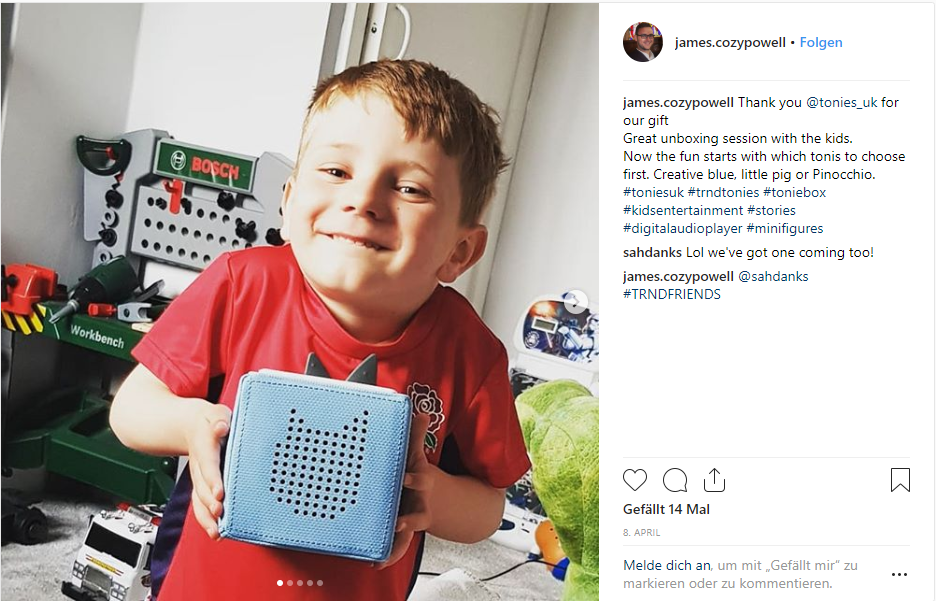 Online review contributed from our trndster Cozypowell