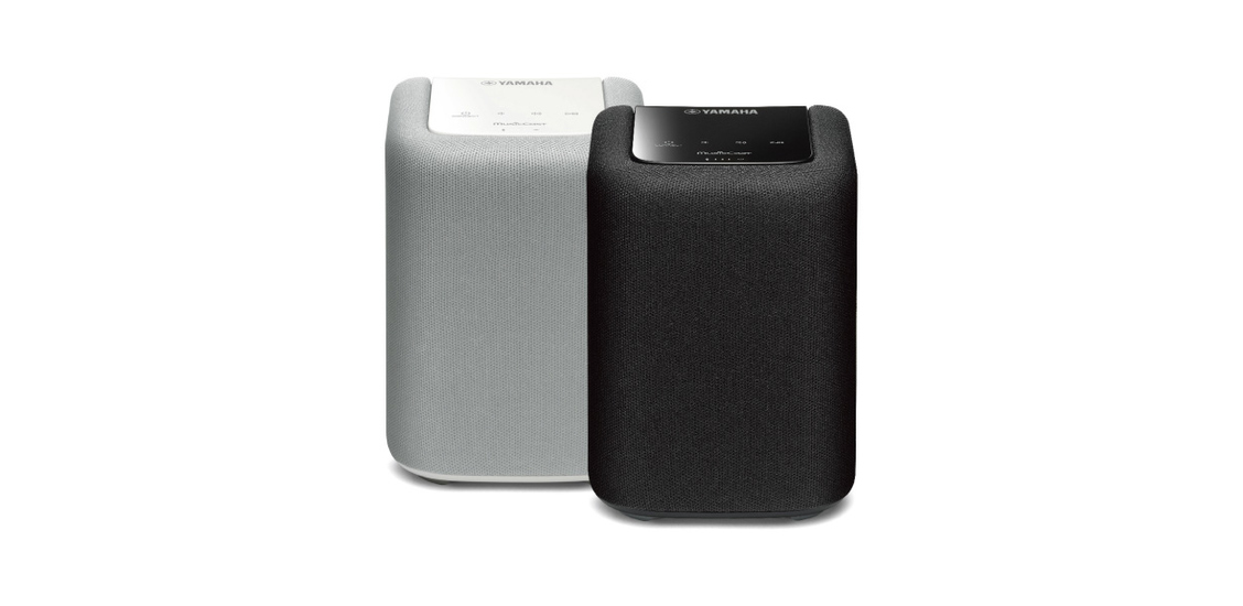 The compact network speaker WX-010 offers wireless music enjoyment all over the house.